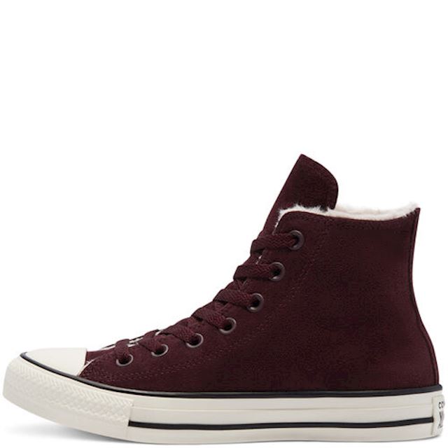 converse cozy club platform in brown