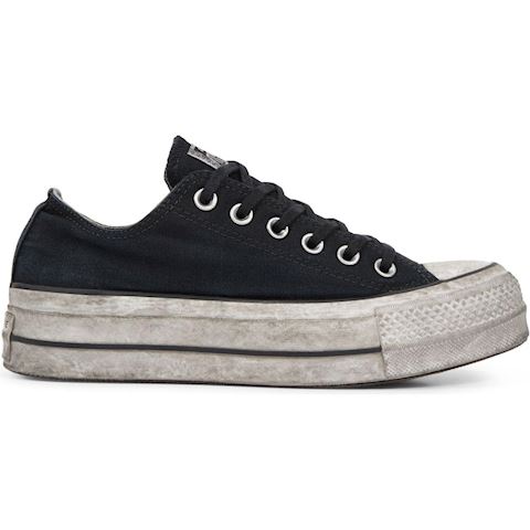 chuck taylor all star platform smoked canvas low top