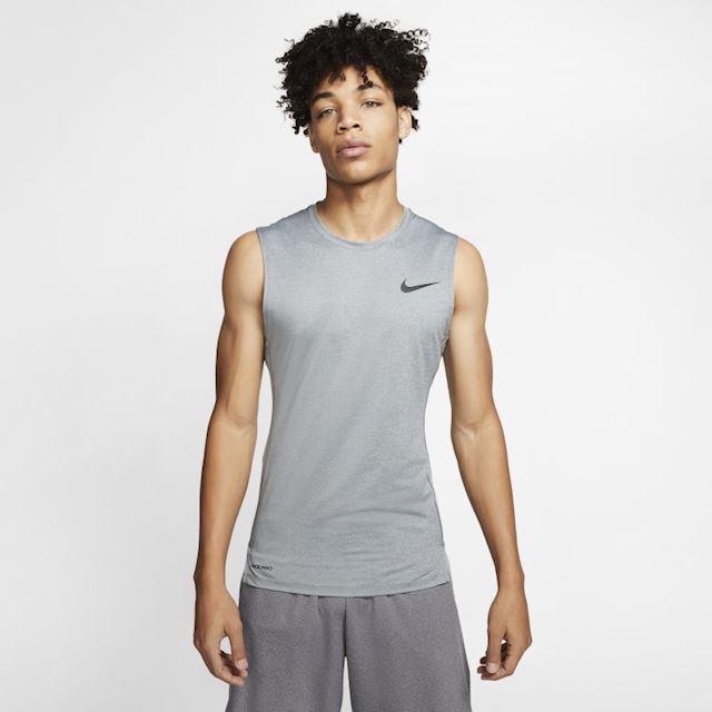 Nike Pro Men's Sleeveless Top Grey BV5600085