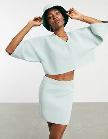 adidas x IVY PARK knitted cropped t 
