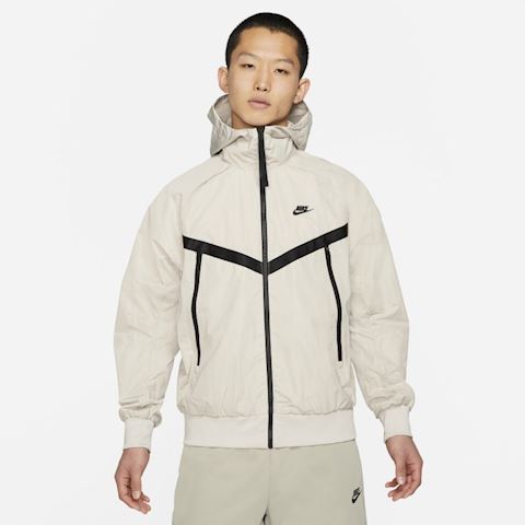 Unlined Hooded Windrunner Jacket - Grey 