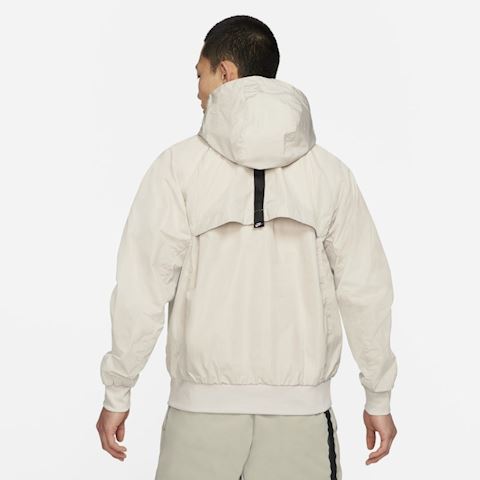 Unlined Hooded Windrunner Jacket - Grey 