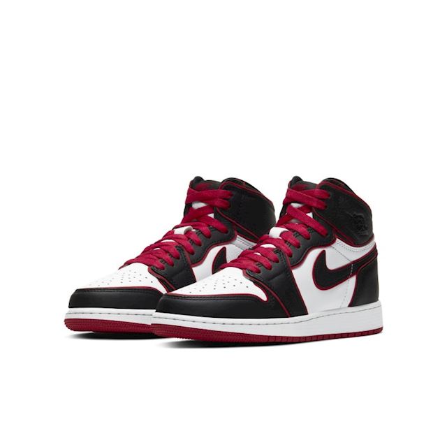 Nike Air Jordan 1 Retro High OG Boys' Shoe - Black | 575441-062 | FOOTY.COM