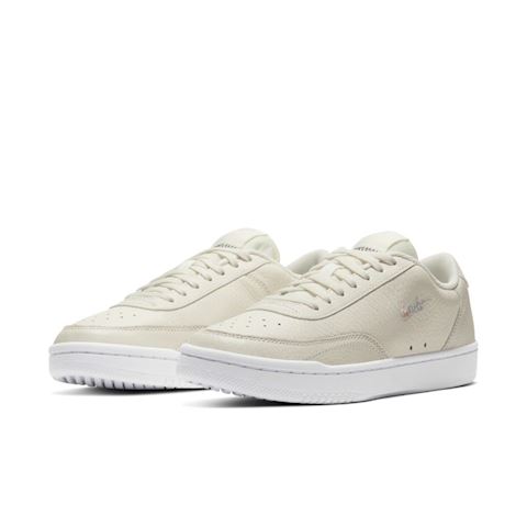 nike court vintage trainers in cream