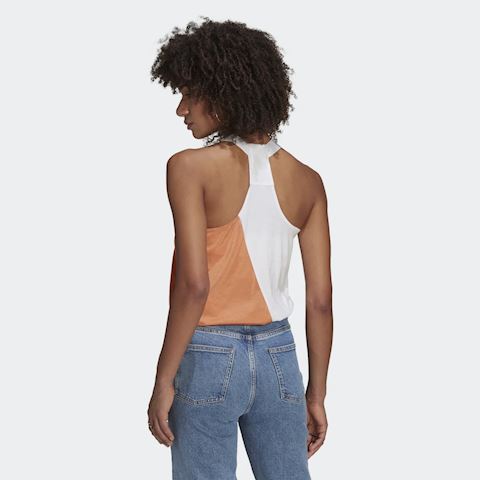 Adicolor sliced trefoil racerback tank top