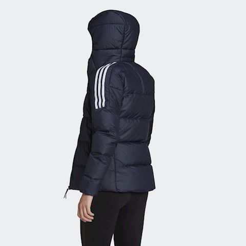 essentials midweight down hooded jacket