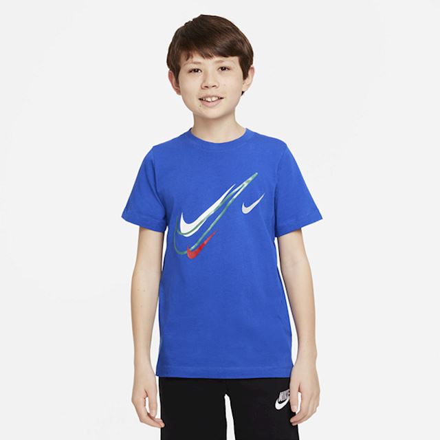 Nike Sportswear Older Kids' (Boys') T-Shirt - Blue | DX2297-480 | FOOTY.COM