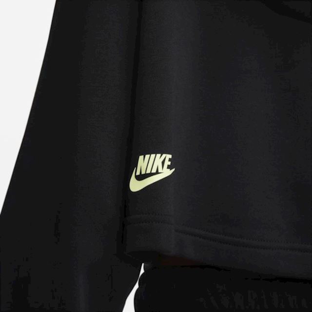 Nike Sportswear Women's Cropped Fleece Dance Hoodie - Black | DZ4604 ...