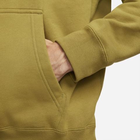 Nike Solo Swoosh Men's Fleece Hoodie - Green | CV0552-318 | FOOTY.COM