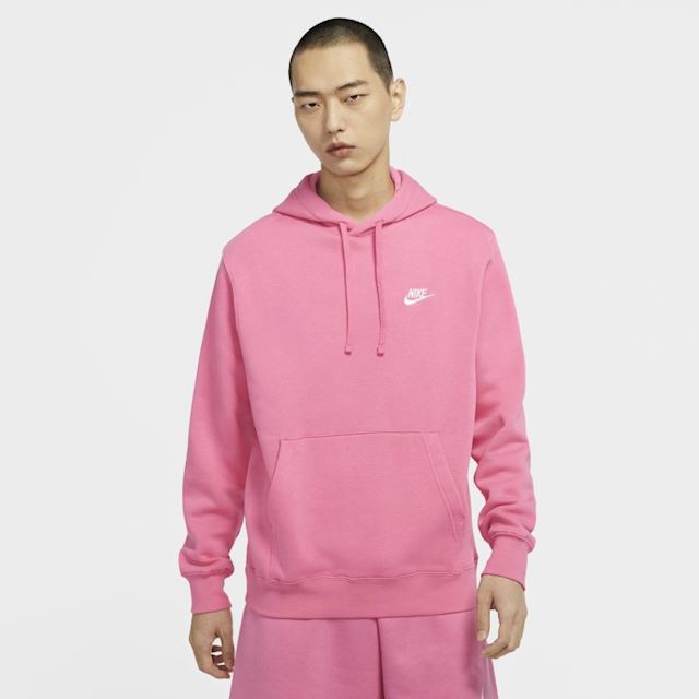 nike sportswear hoodie pink