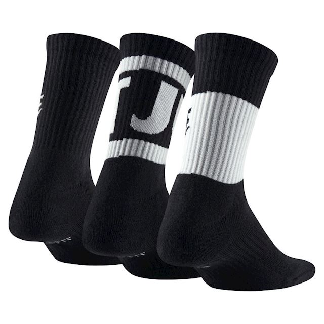 Nike Dri-FIT Younger Kids' JDI Crew Socks (3 Pairs) - Black | HA5094 ...