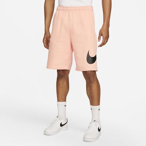 nike club fleece shorts pink