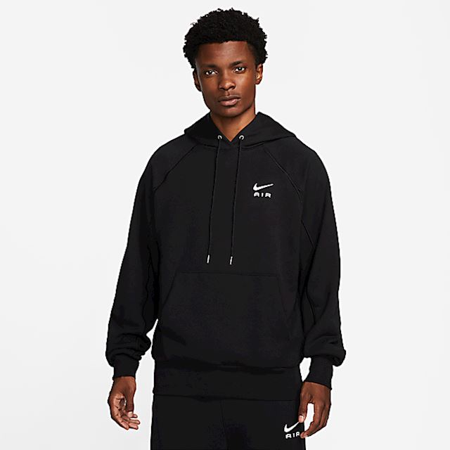 Nike Air Men's French Terry Pullover Hoodie - Black | DQ4207-010 ...