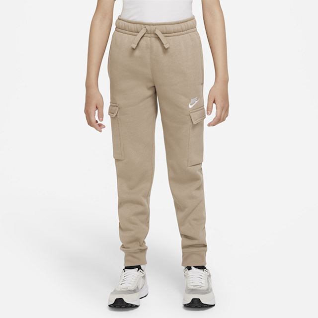 Nike Sportswear Club Older Kids' (Boys') Cargo Trousers - Brown ...