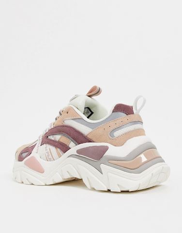 fila electrove suede trainers in cream