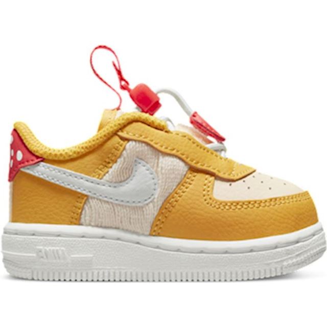 Nike Force 1 Toggle SE Baby & Toddler Shoes - Yellow | DQ0366-700 | FOOTY.COM