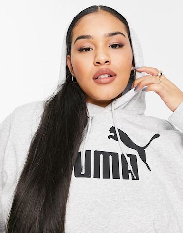 grey puma hoodie
