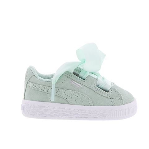 puma suede heart baby shoes