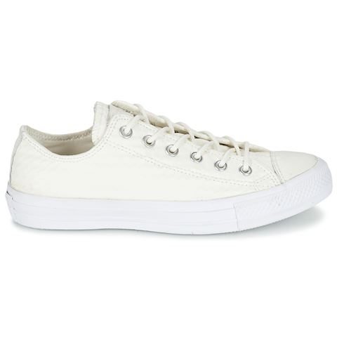white & gold chuck taylor all star craft ox trainers