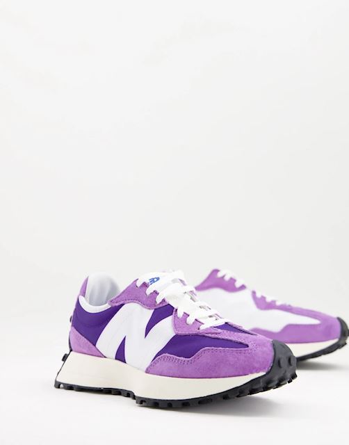 new balance lilac trainers