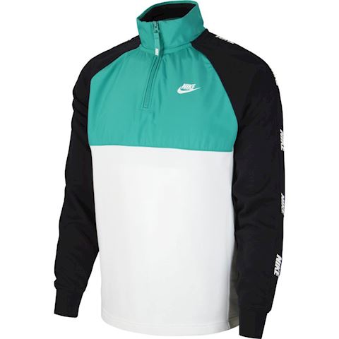 green nike half zip