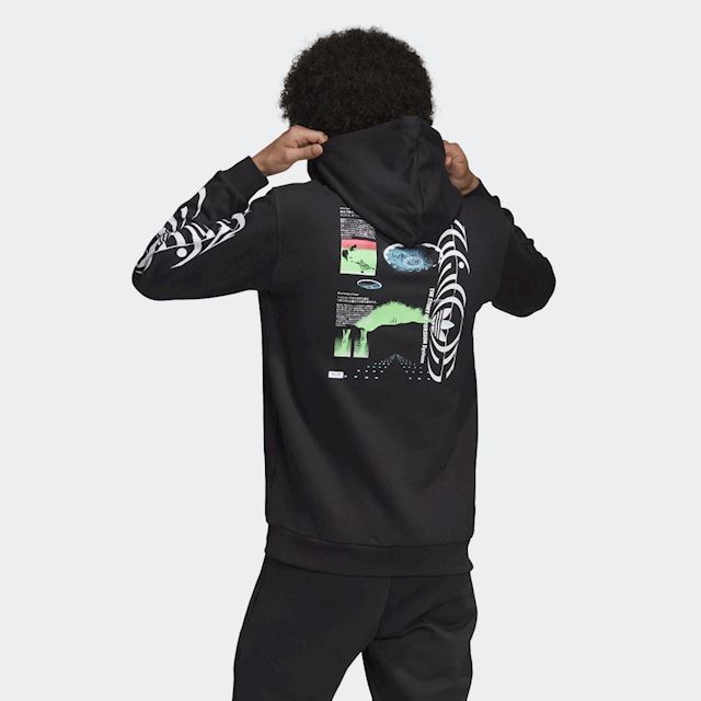 Type Hoodies adidas Originals Authentic Big Stripe Crew