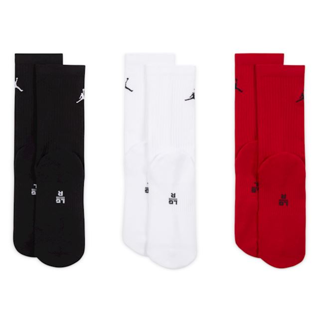 Nike Jordan Everyday Crew Socks (3 pairs) - Multi-Colour | DX9632-902 ...