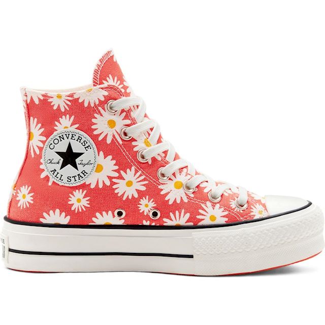 chuck taylor all star camp daisies platform