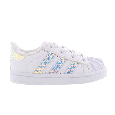 adidas superstar iridescent 3d - pre school shoes