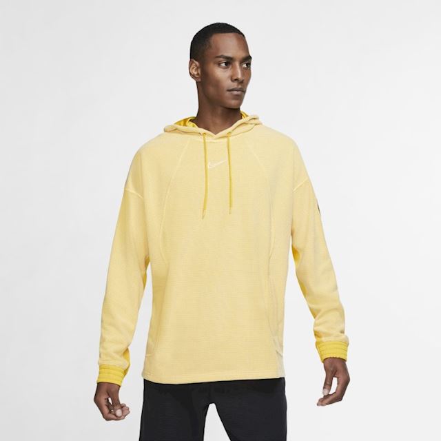 Nike Men's Fleece Pullover Training Hoodie - Yellow | CU4997-743 ...