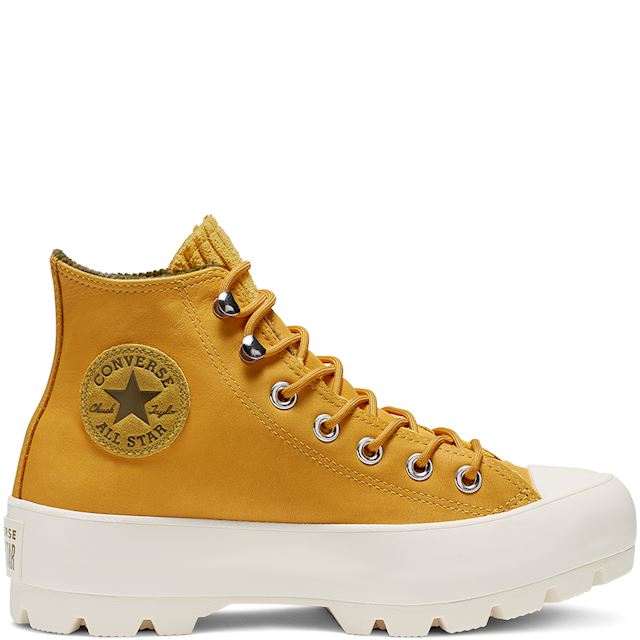 lugged leather chuck taylor allstar