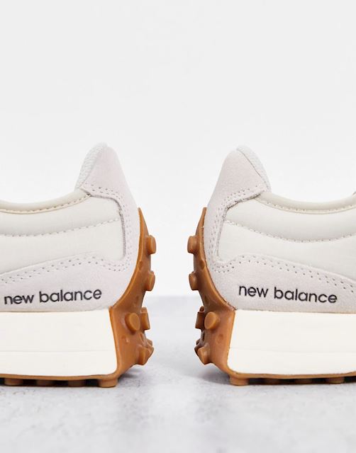 New Balance 327 animal trainers in off white and leopard exclusive to