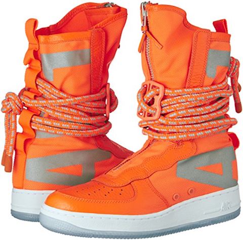 nike sf air force 1 hi boot orange