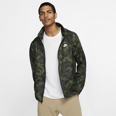 nike camo jacket