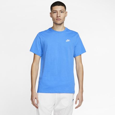 Nike Sportswear Club Men's T-Shirt - Blue | AR4997-402 | FOOTY.COM