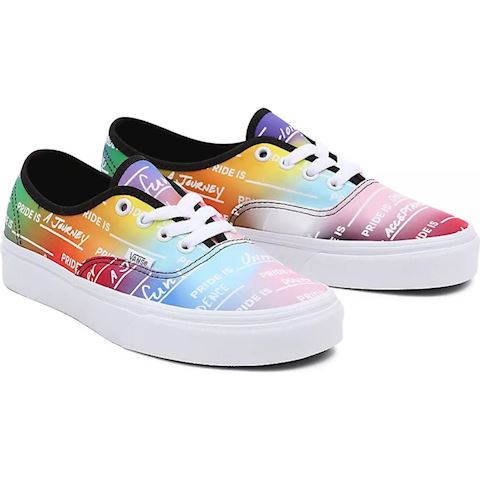 VANS Pride Authentic Shoes ((pride) Rainbow/true White) Women ...