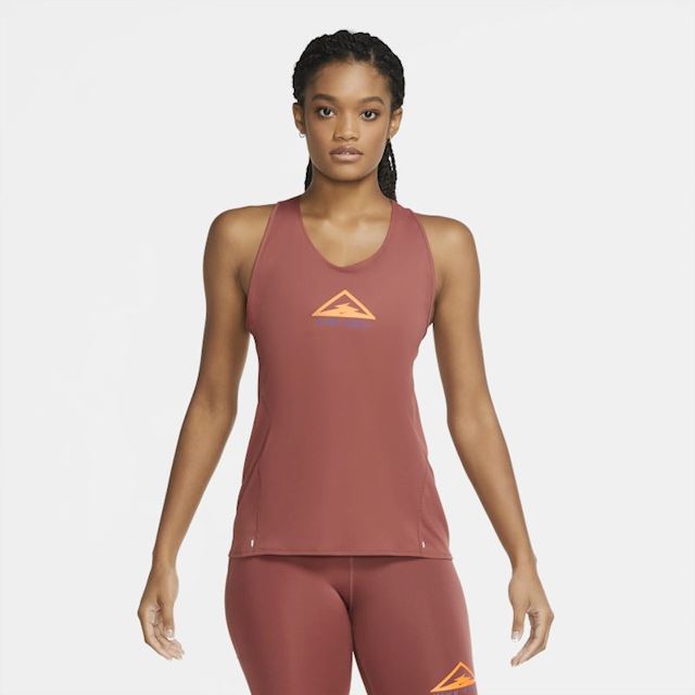 Nike City Sleek Women's Trail Running Tank - Brown | CU6258-652 | FOOTY.COM