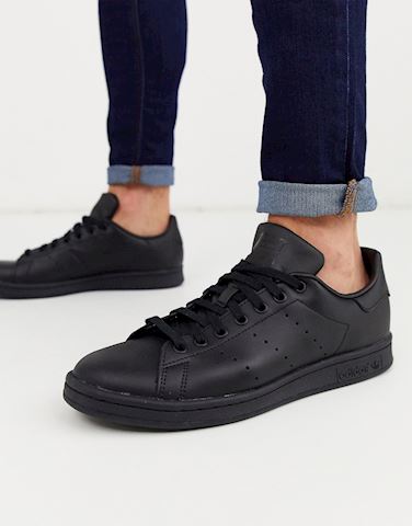 adidas originals stan smith trainers black