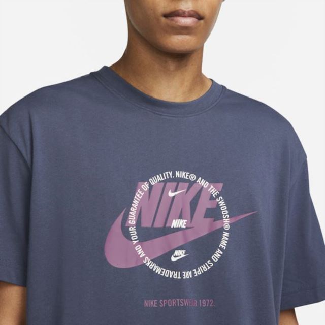 Nike Sportswear Men's Graphic T-Shirt - Blue | DV1128-437 | FOOTY.COM