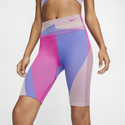 Nike Icon Clash Women's Seamless 20cm (approx.) Training Shorts - Pink | CJ5091-601 | FOOTY.COM
