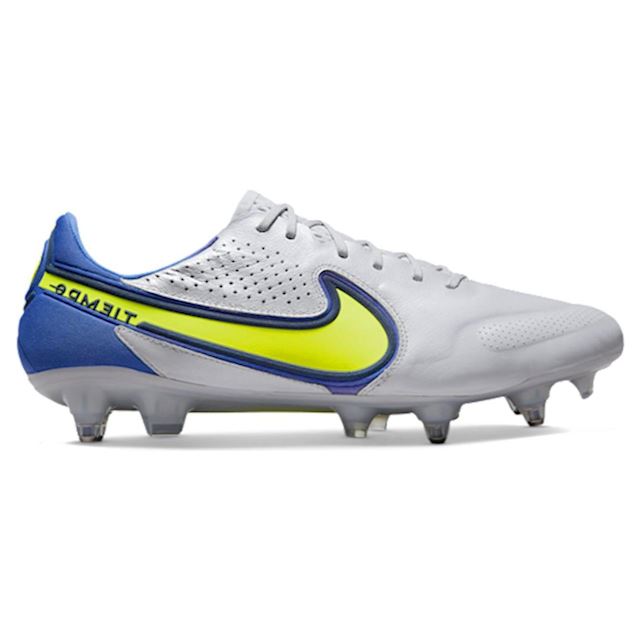 white soft ground football boots