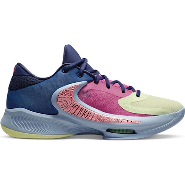 Nike Zoom Freak 4 Basketball Shoes - Blue | DO9680-400 | FOOTY.COM