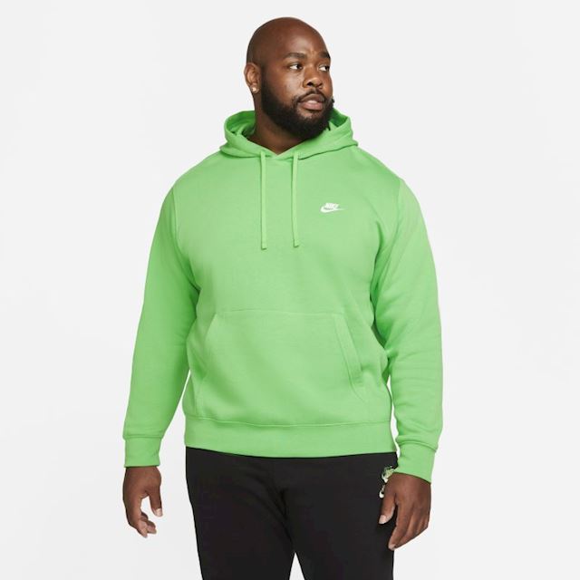 nike sportswear club fleece hoodie green