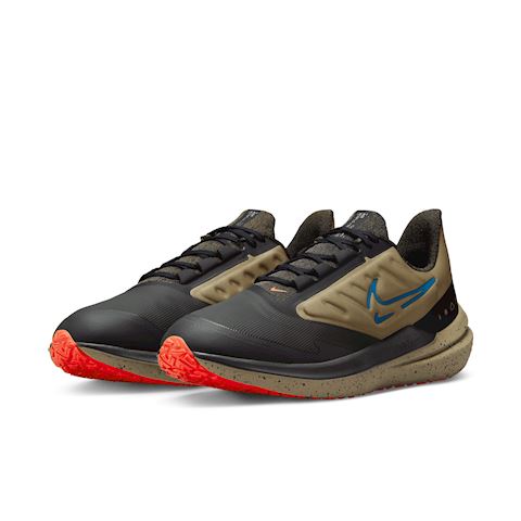 Nike Air Winflo 9 Shield Men's Weatherised Road Running Shoes - Brown | DM1106-200 | FOOTY.COM