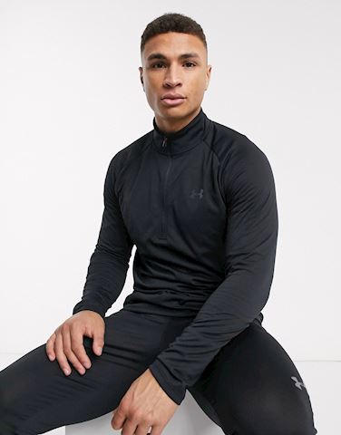 mens black under armour half zip