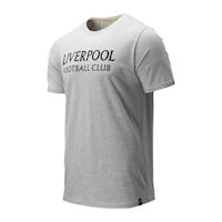 lfc nike mens training ground grey tee