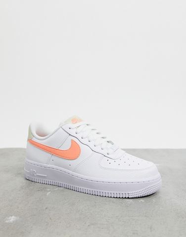air force 1 white and orange