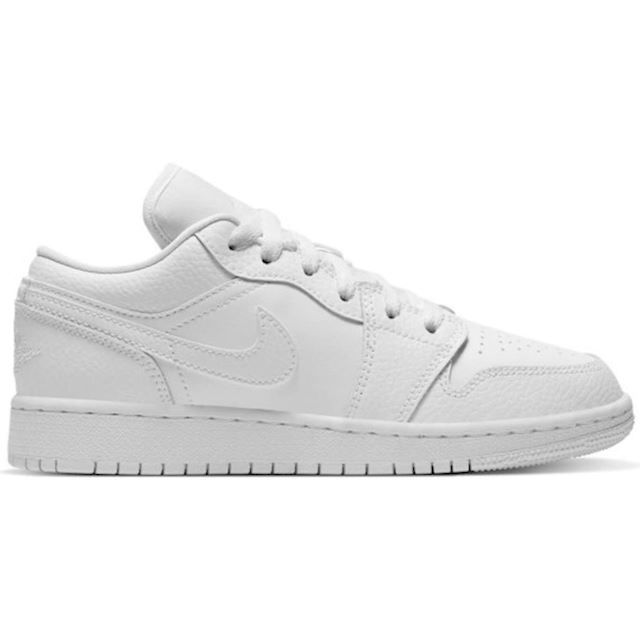 jordan 1 low white white black