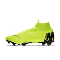 nike grey and yellow boots