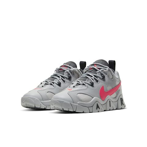 nike air barrage grey and pink
